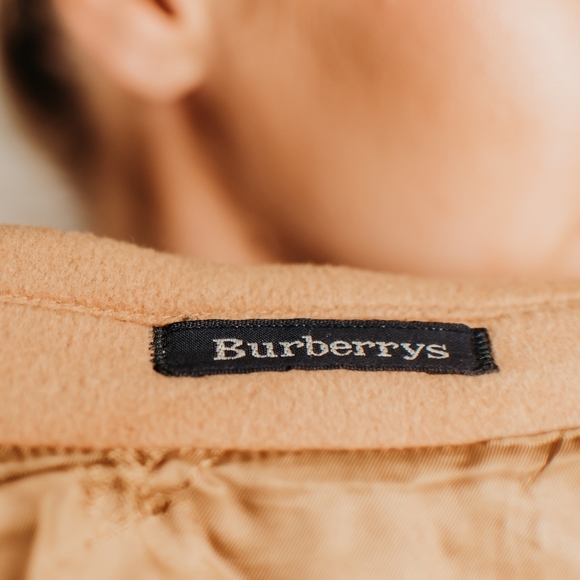 Vintage Burberrys Wool Trench Coat - Picture 4 of 5